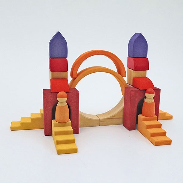 Desert Sand Building World - Wooden Blocks - Grimm’s, photo 3 of 6