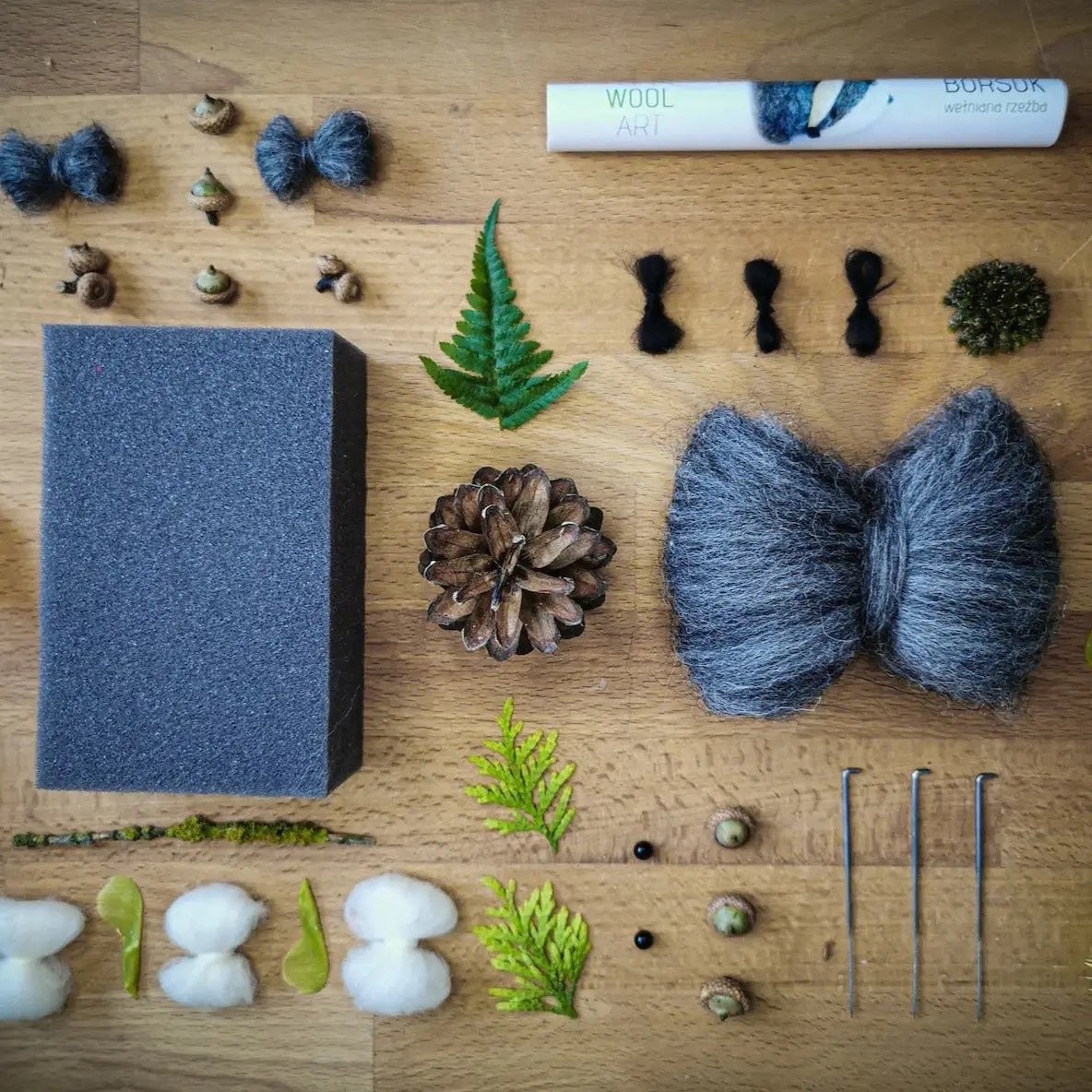 Badger Wool Art Set - Benzie Design, photo 4 of 5