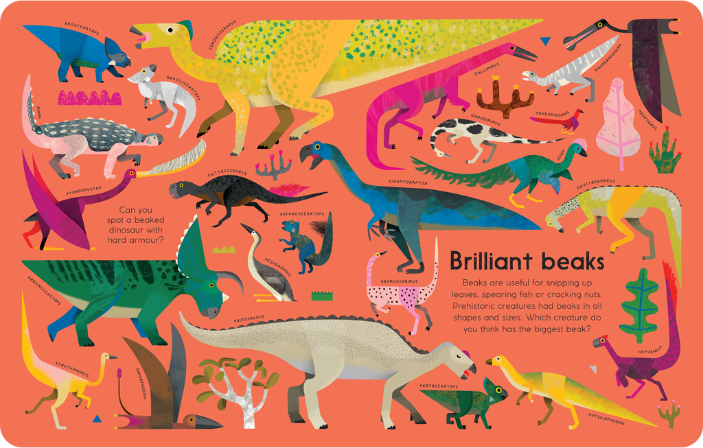 Creature Features Dinosaurs by Natasha Durley - Large Board Books, photo 5 of 5