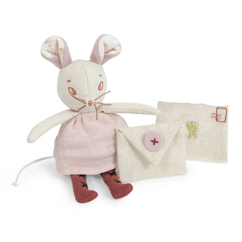 Tooth Fairy Mouse with Souvenir Box - Moulin Roty, photo 2 of 7
