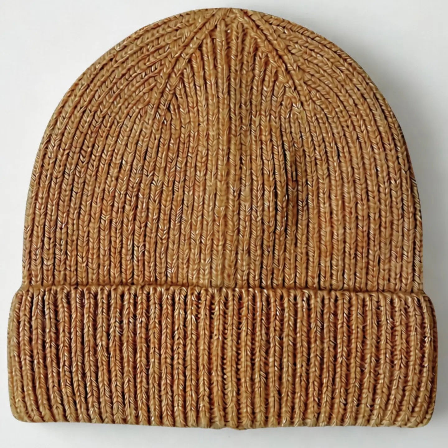 Knitted Merino Wool Beanie - Driftwood Brown - Oaki, photo 1 of 2