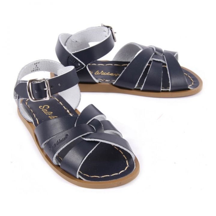 Navy Original Salt Water Sandals - Big Kid & Women's Sizes, photo 1 of 6