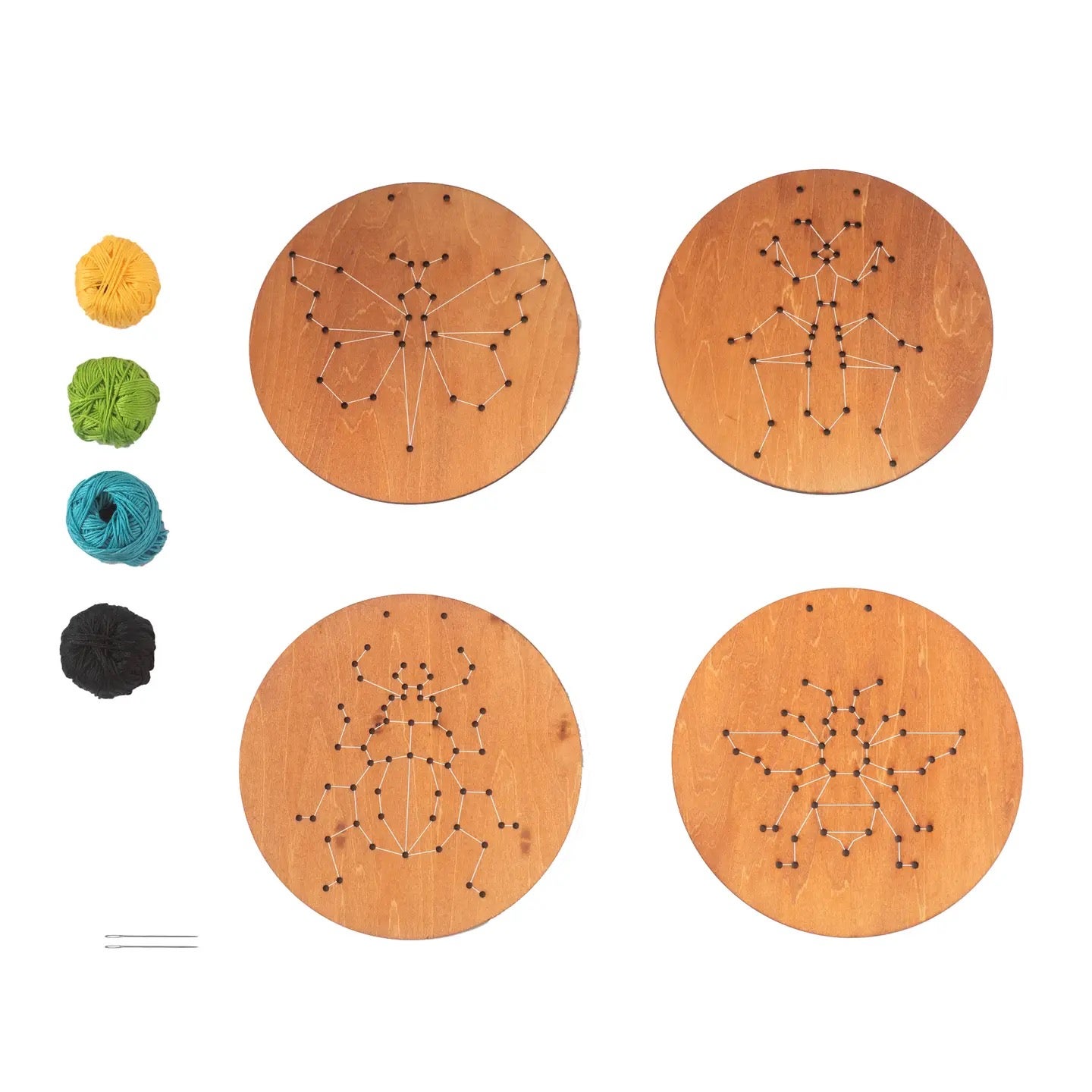 Insects Wooden Embroidery Kit - Kipod, photo 4 of 5