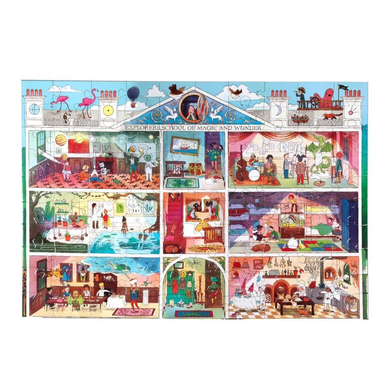 Explorers School of Magic 100 Piece Puzzle - eeBoo, photo 3 of 4