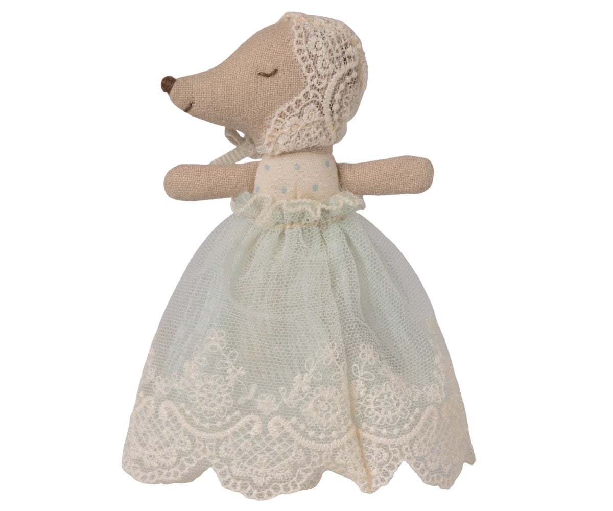 Baby Mouse in Mint Gown - Maileg, photo 3 of 3