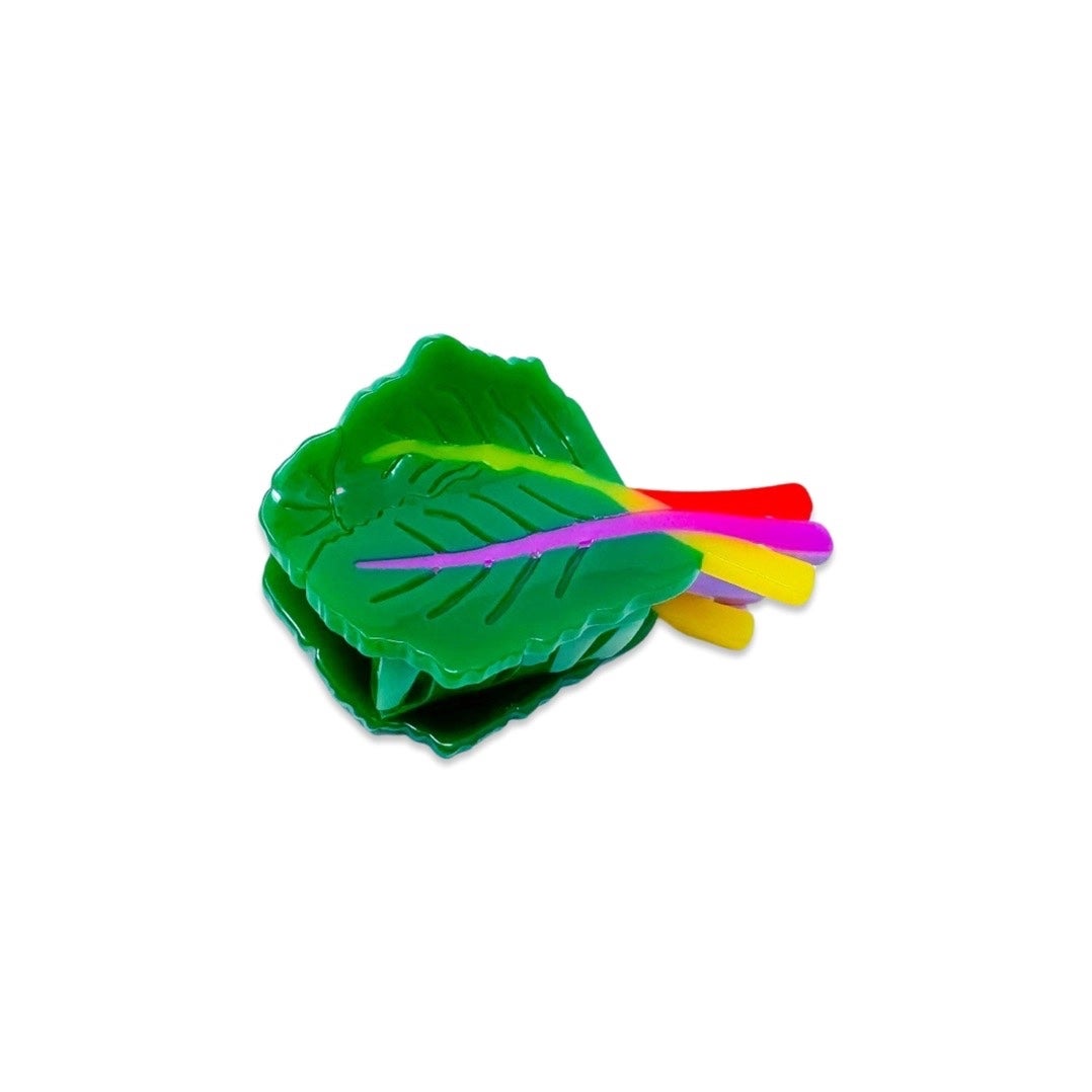 Mini Rainbow Chard Claw Clip - Jenny Lemons, photo 4 of 4