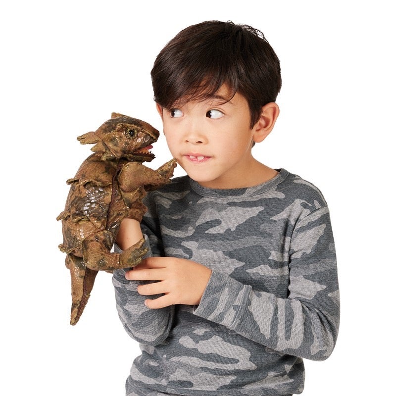 Horned Lizard Hand Puppet - Folkmanis, photo 4 of 5