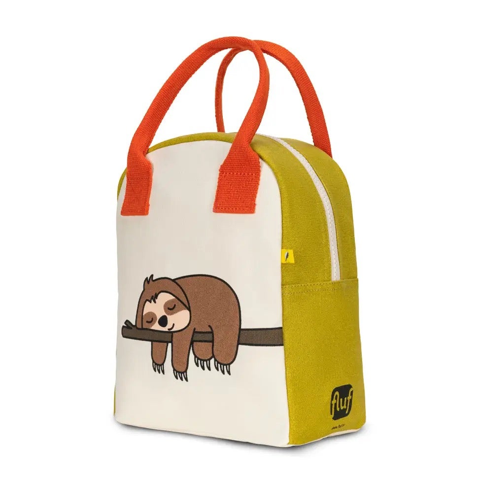 Sloth Zipper Lunch Bag - Fluf, photo 2 of 4
