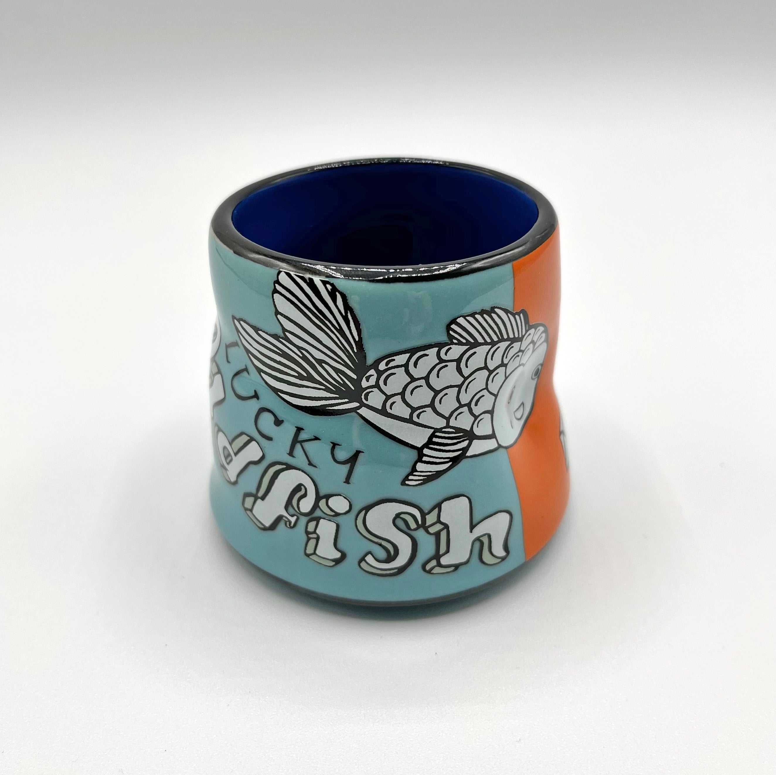 Lucky Goldfish Cup by The Bowl Maker, photo 3 of 5
