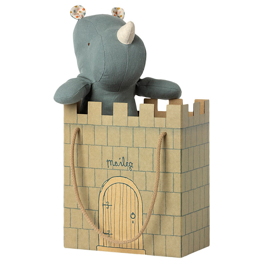 Maileg Castle Paper Bag - Mint, photo 1 of 3