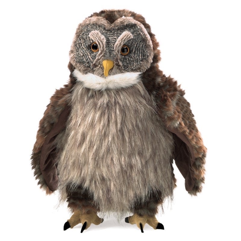 Hooting Owl - Folkmanis Hand Puppet