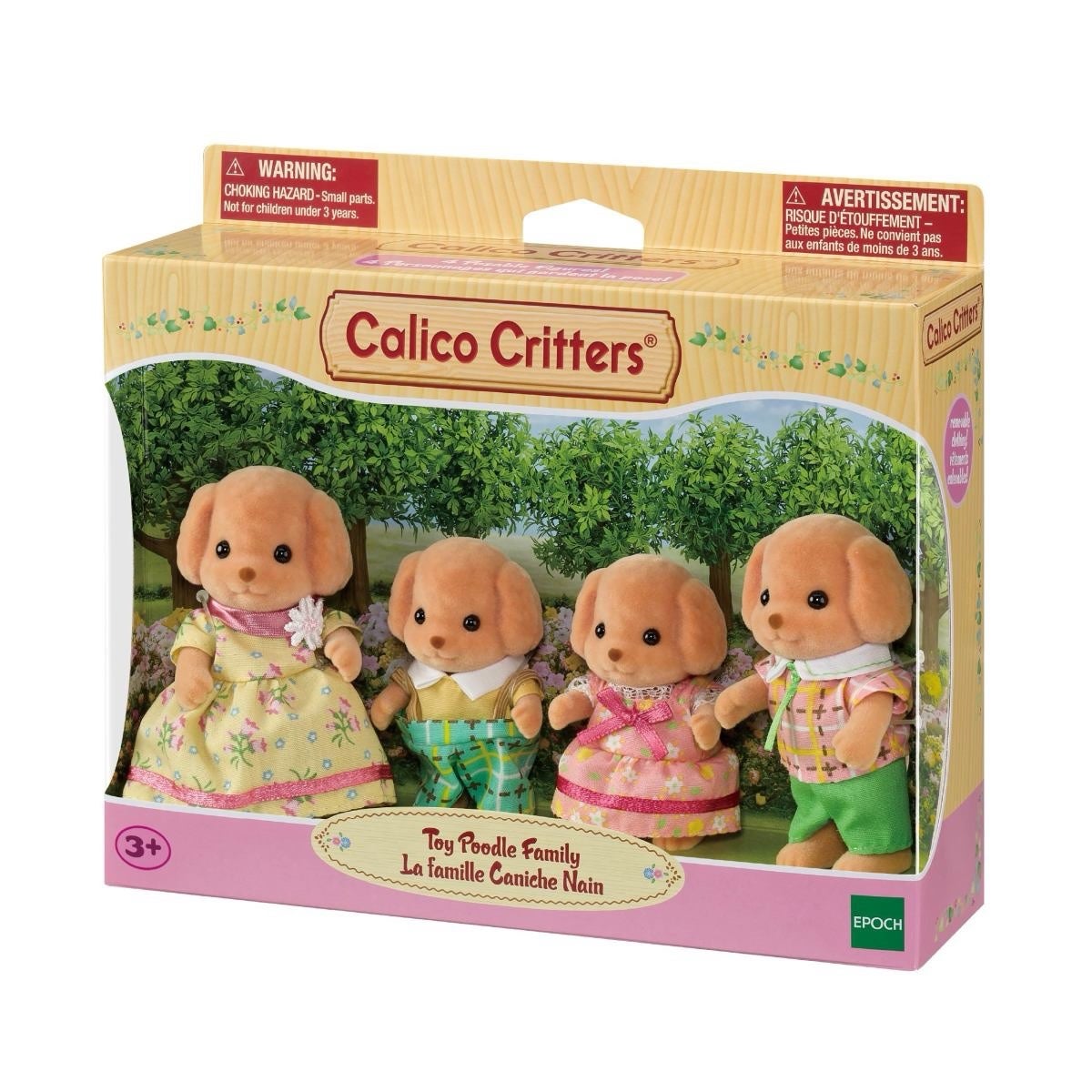 Calico Critters - Toy Poodle Family, photo 2 of 2