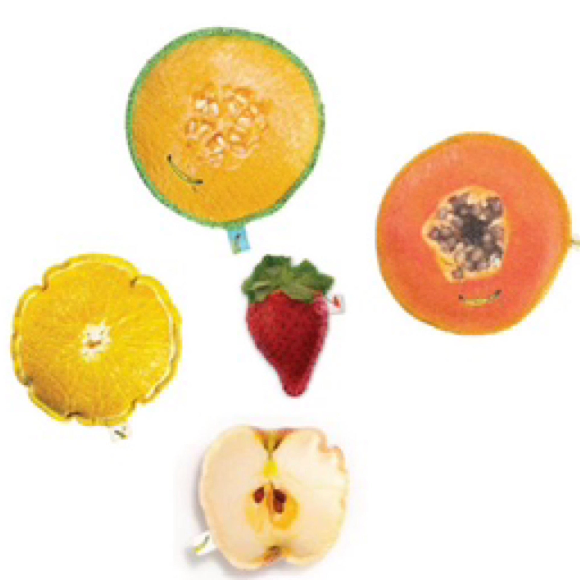 Fruit Season Jr - Play Food Set by Teeny Tiny Market - Handmade in Colombia