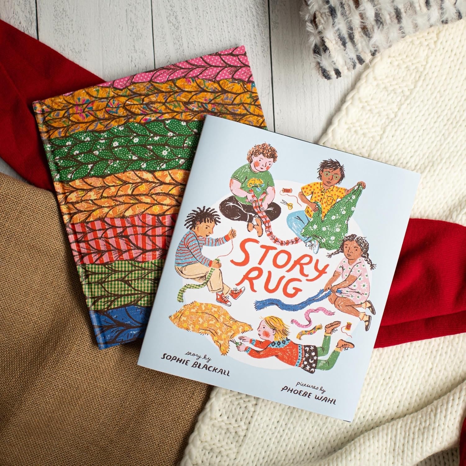 Story Rug by Sophie Blackall and Phoebe Wahl - Hardcover, photo 3 of 6