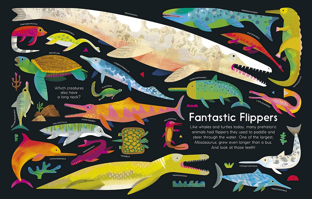 Creature Features Dinosaurs by Natasha Durley - Large Board Books, photo 3 of 5
