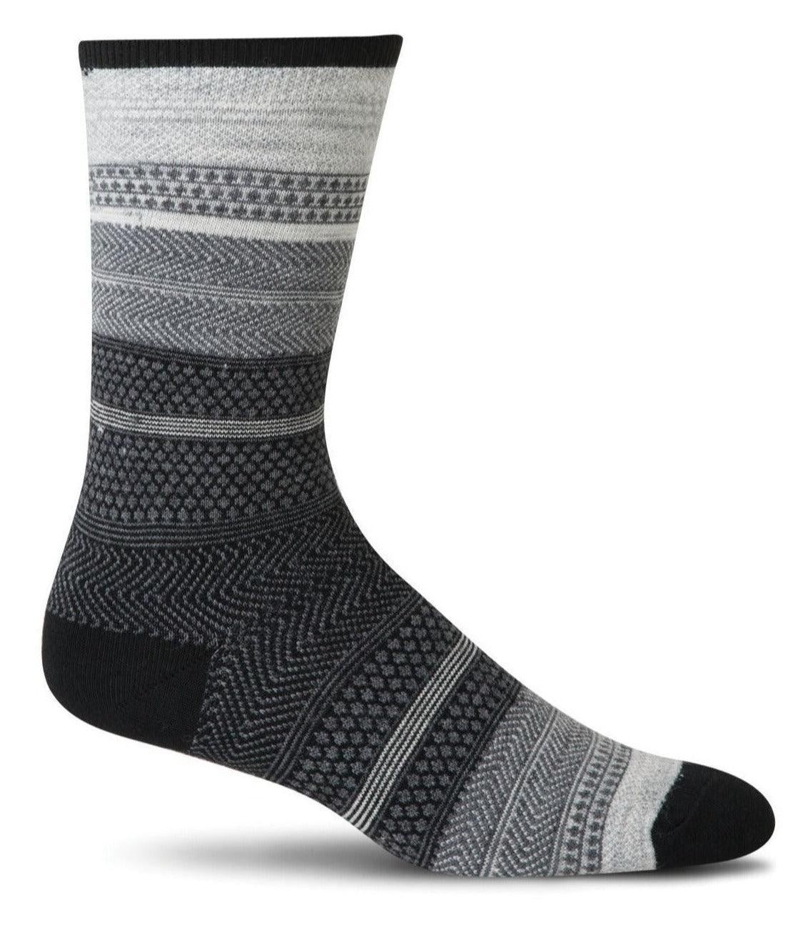 Jasmin - Wool-Blend Socks in Charcoal - Size M/L EU: 39-43 - Sockwell, photo 1 of 2