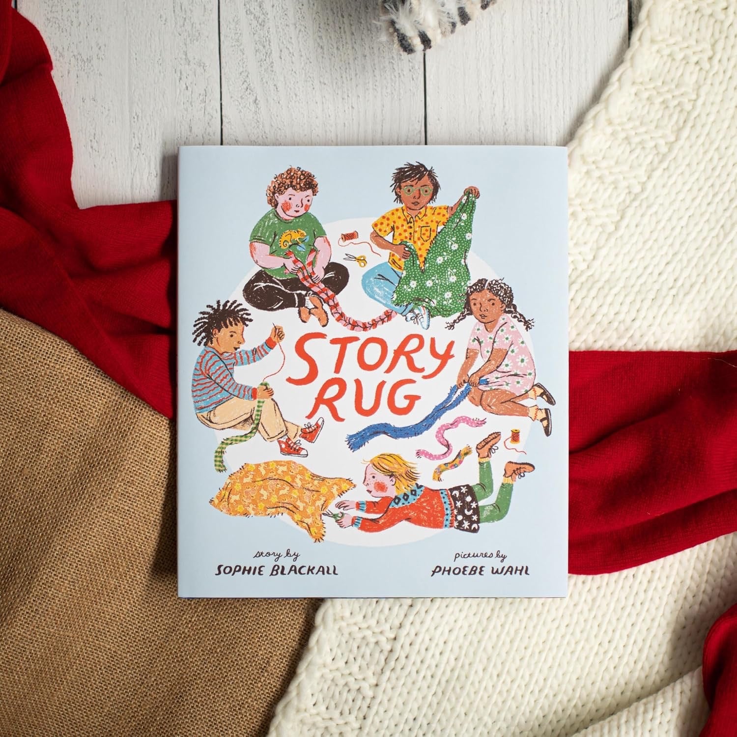 Story Rug by Sophie Blackall and Phoebe Wahl - Hardcover, photo 2 of 6
