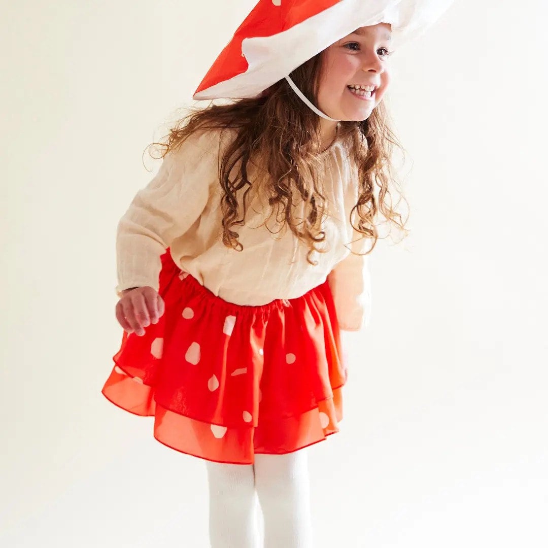Kids Mushroom Tutu 100% Mulberry Silk- Sarah’s Silks, photo 6 of 8