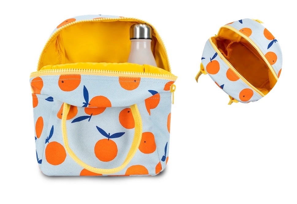 Zipper Lunch Bag - Oranges - Fluf, photo 2 of 3