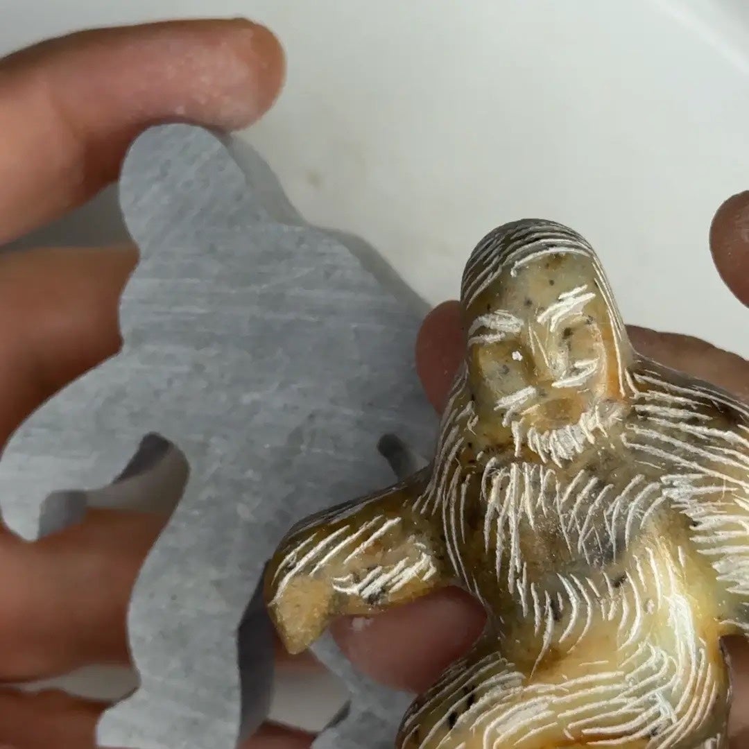 Bigfoot Soapstone Carving Kit - Studiostone Creative, photo 3 of 3
