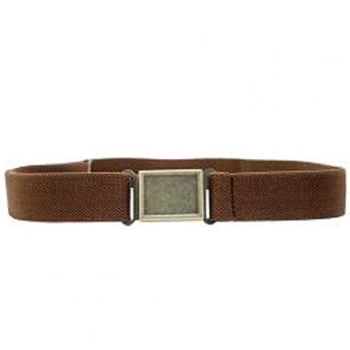 Big Kid's Adjustable Belt - Brown - Magnetic Buckle by Dapper Snapper, photo 1 of 6