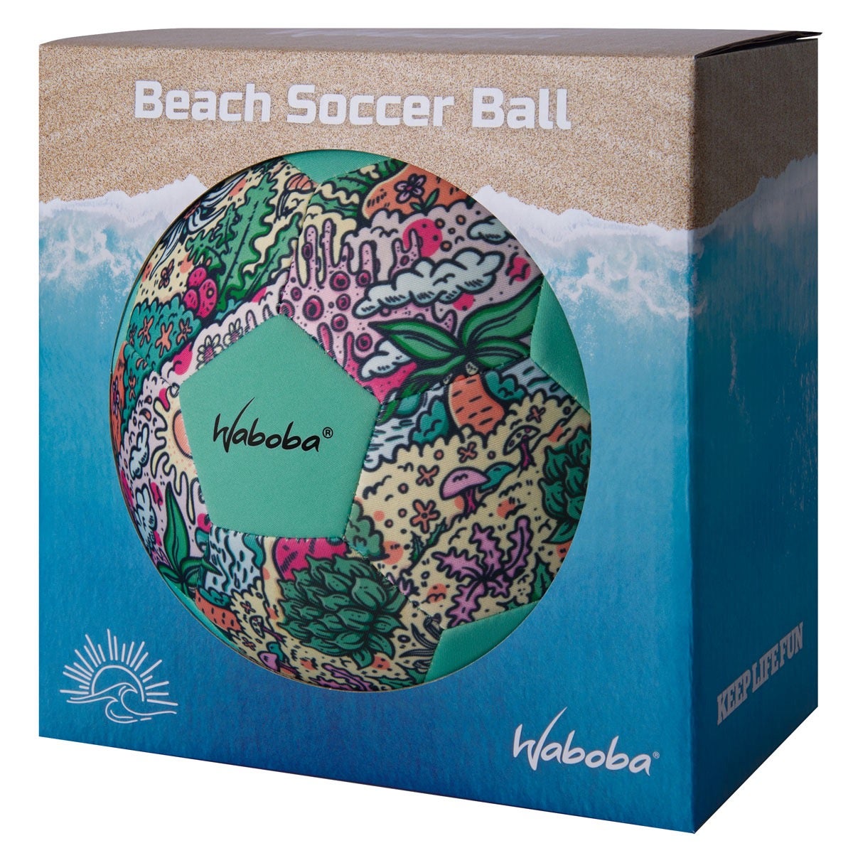 Tropical Beach Soccer Balls - Assorted Patterns - Waboba, photo 2 of 6