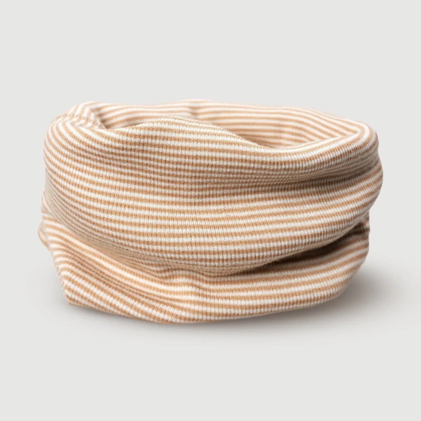 Merino Wool Infinity Scarf - Fawn Stripe - Finch & Fable, photo 1 of 2
