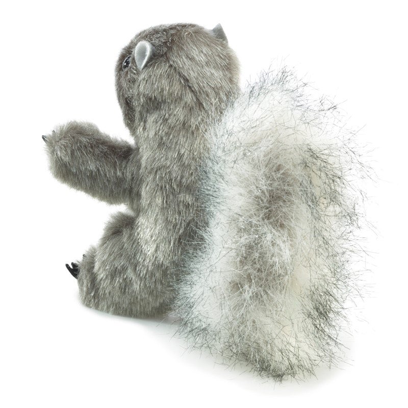 Mini Gray Squirrel Puppet - Folkmanis, photo 2 of 2