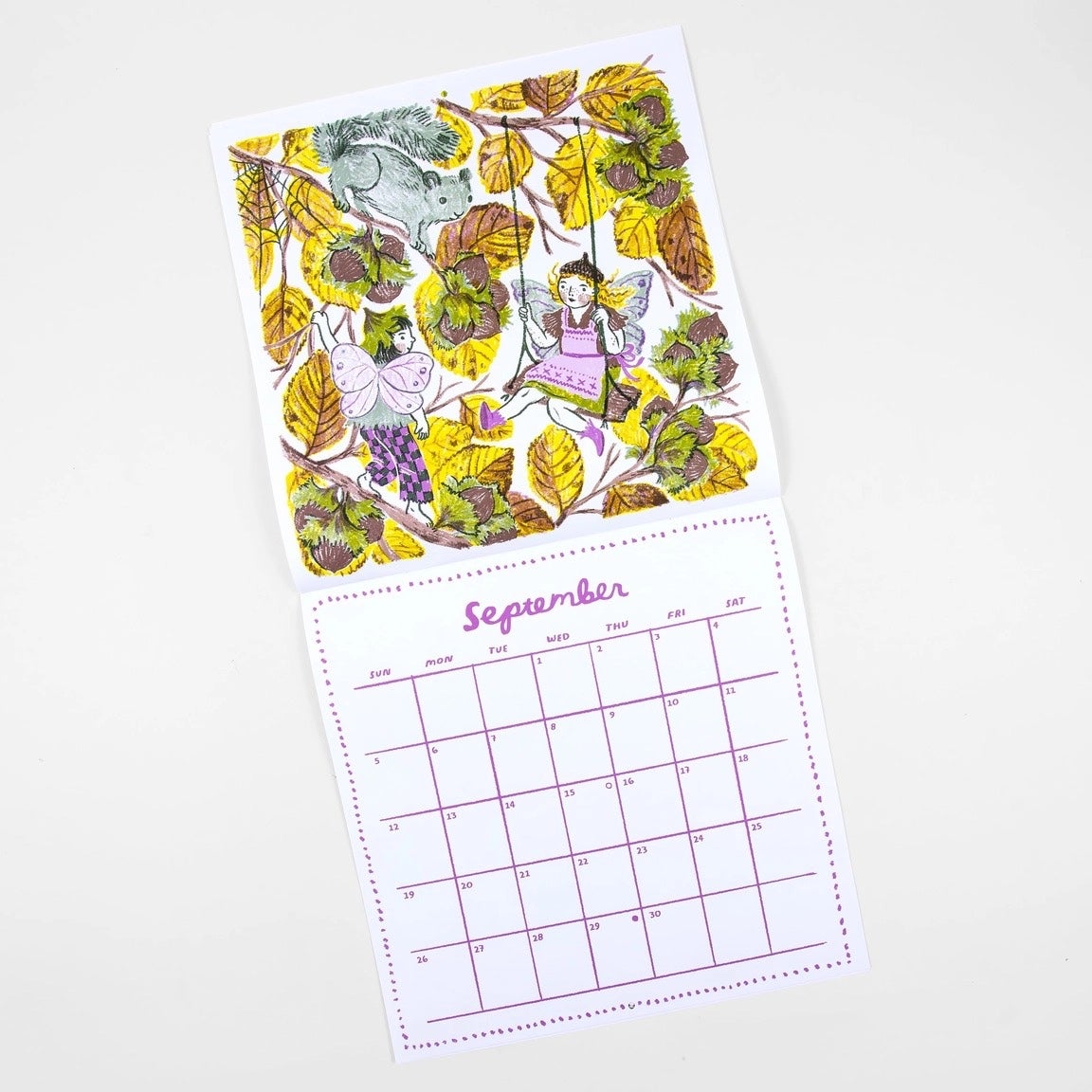 2027 Fairyland Calendar by Phoebe Wahl, photo 5 of 6