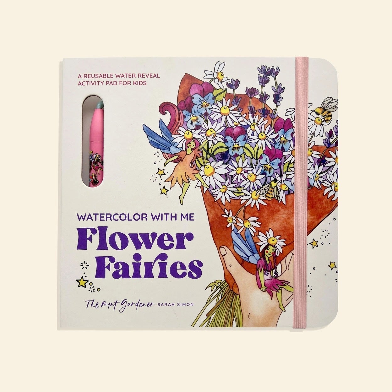 Watercolor with Me: Flower Fairies - A Water Reveal Book by Sarah Simon, photo 1 of 4
