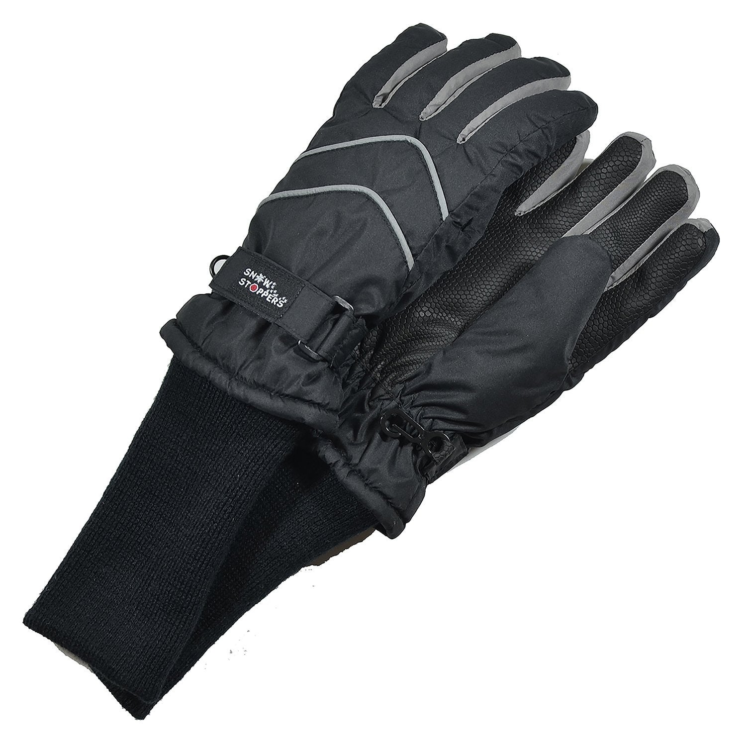 Snow Stoppers Waterproof Gloves- Size Large - Red, Navy or Black, photo 5 of 5