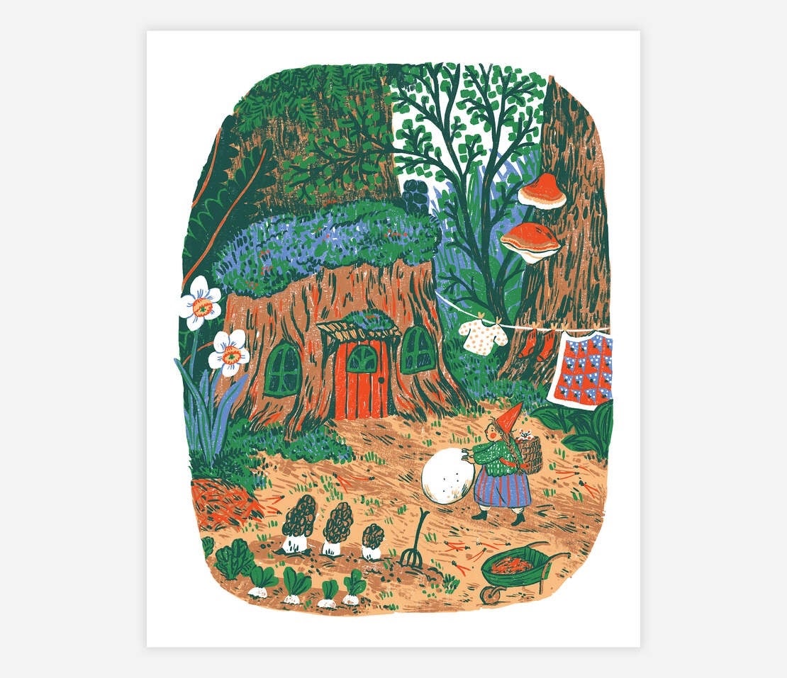 Rolling the Egg Home Print 8x10 - Phoebe Wahl