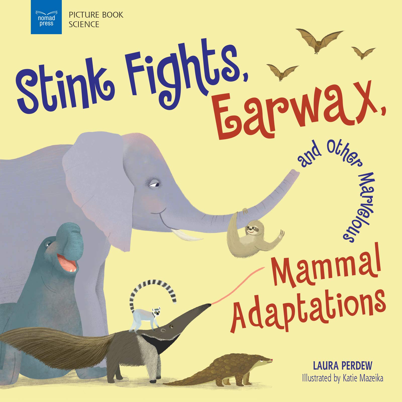 Stink Fights, Earwax, and Other Marvelous Mammal Adaptations - Hardcover Books, photo 1 of 5