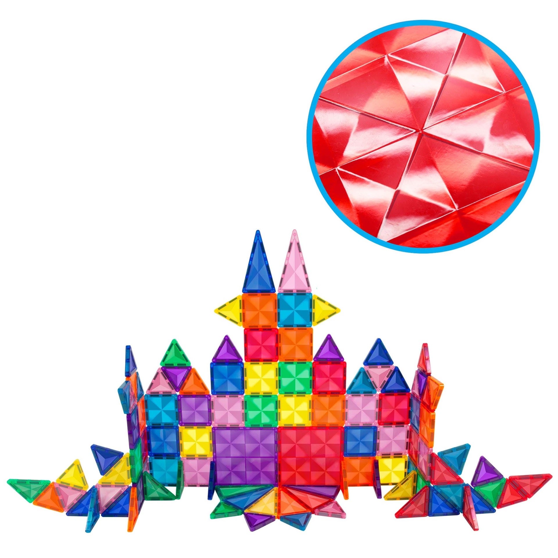 101 Piece Mini Magnetic Tiles Travel Kit - Picasso Tiles
