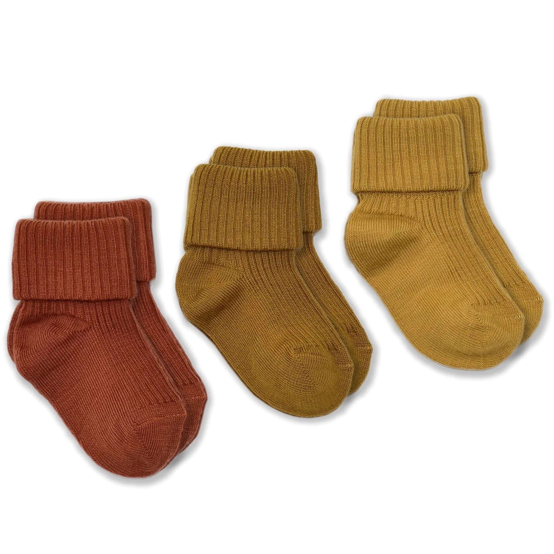 3 pack Merino Wool Socks - Terracotta / Rust - Woolino, photo 1 of 5