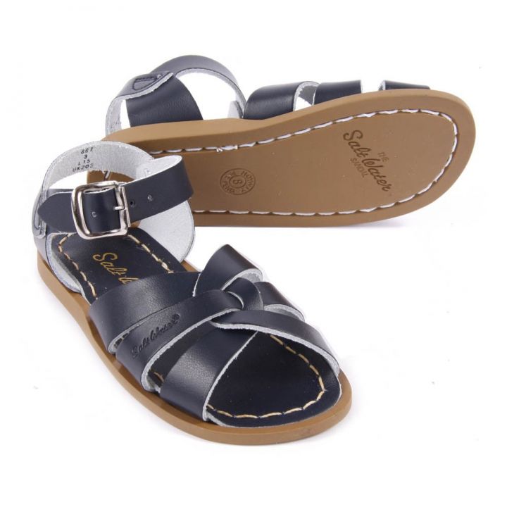 Navy Original Salt Water Sandals - Big Kid & Women's Sizes, photo 2 of 6