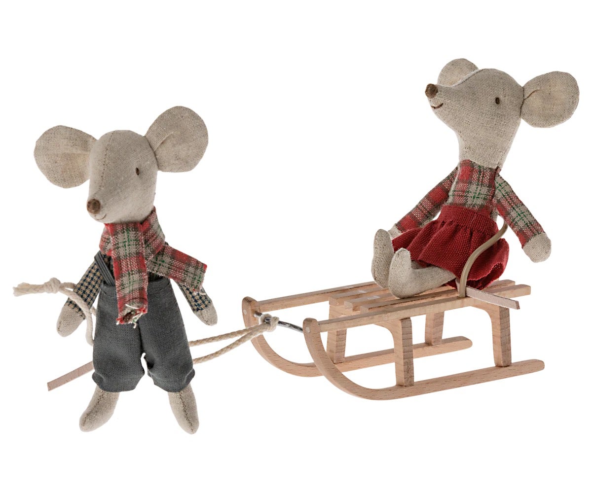 Mouse Sled - Maileg, photo 1 of 3
