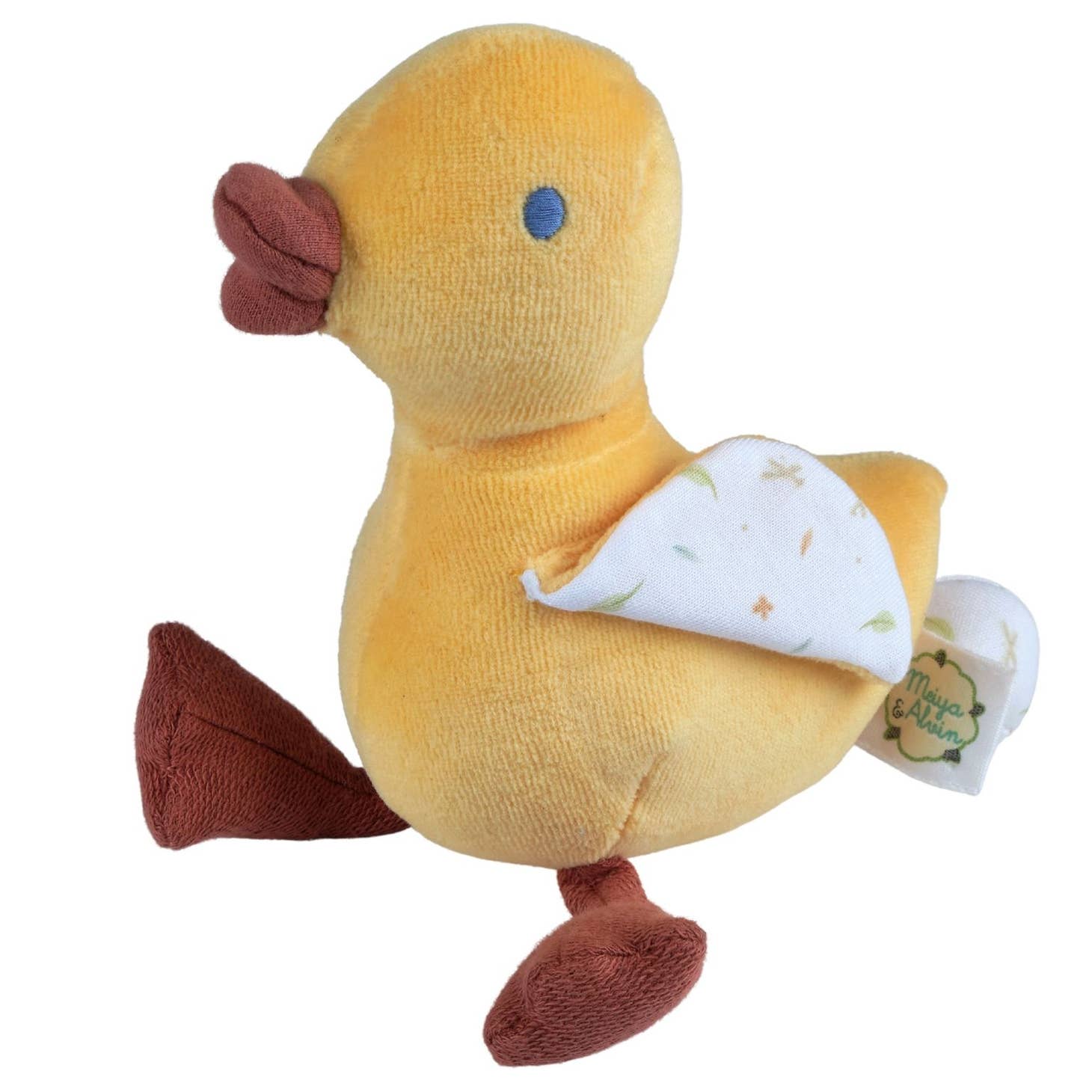 Tara the Duck - Baby Organic Musical Toy - Tikiri Toys - Fair Trade, photo 3 of 5