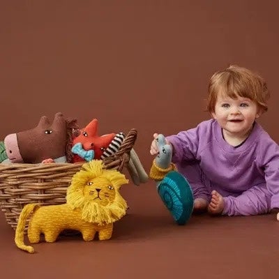 Danny Donkey - Organic Cotton Wee Ones Knit Animals - Donna Wilson Age 0+, photo 3 of 3
