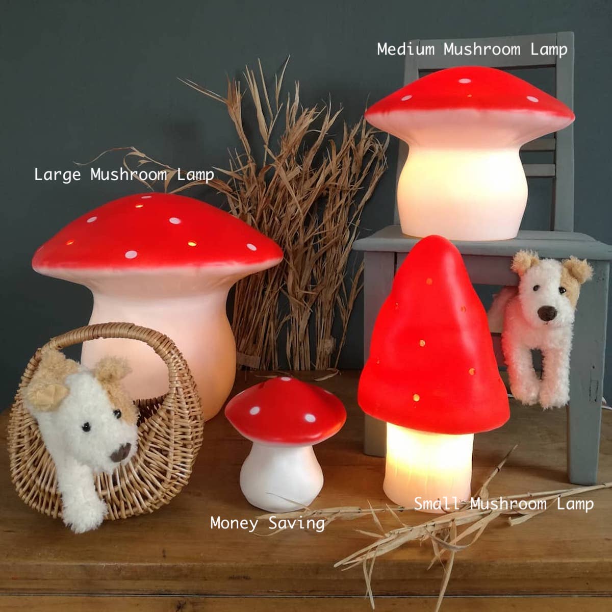 Small Mushroom Lamp - Egmont, photo 2 of 4