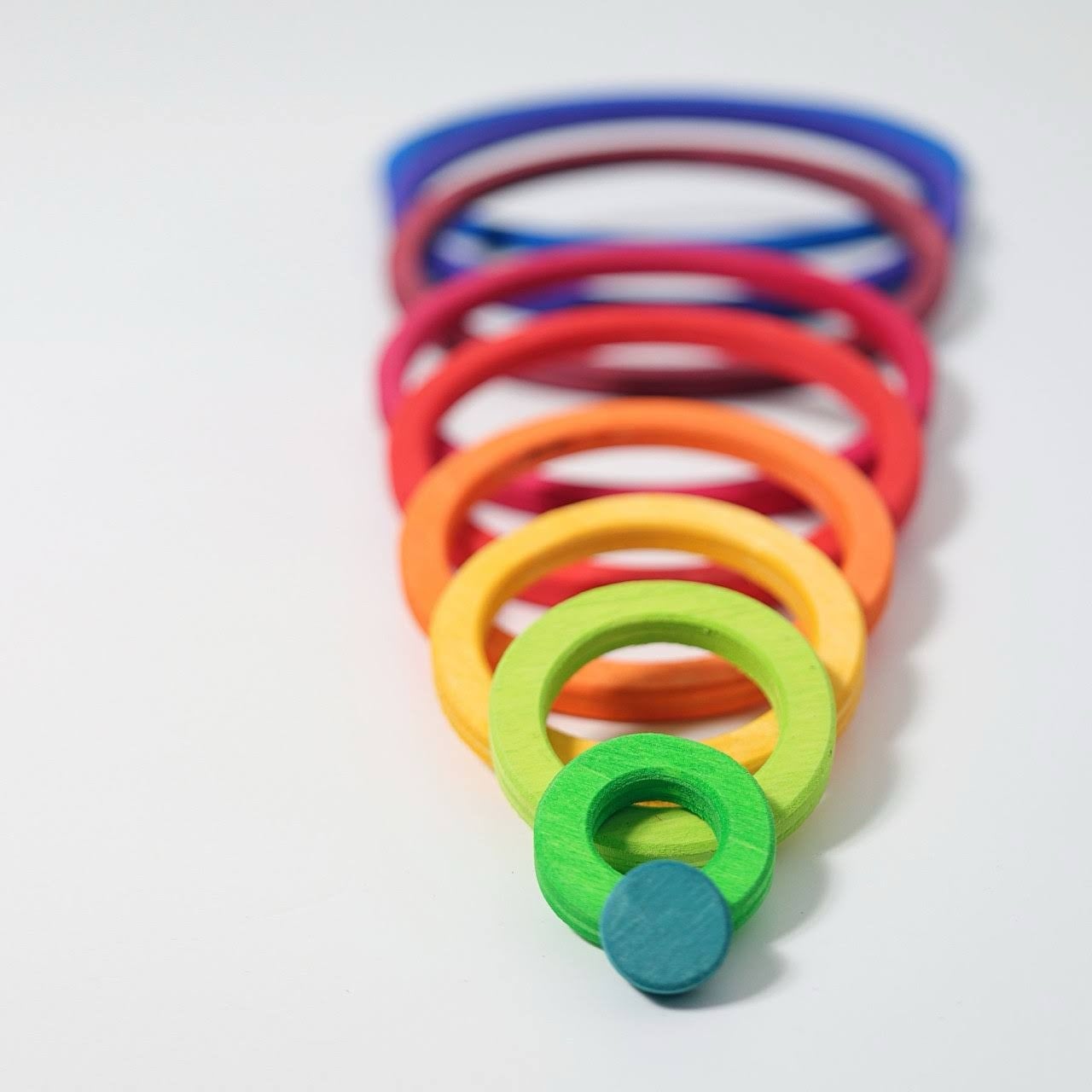 Rainbow Concentric Circles and Rings - Grimm’s, photo 5 of 8