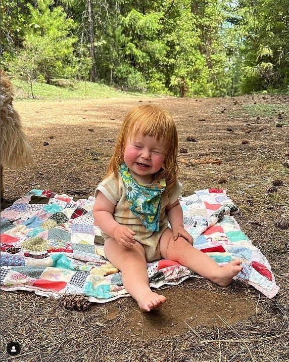 Frandanas - Kids 16” Bandana by Phoebe Wahl - Bandana of the Month Club, photo 2 of 3