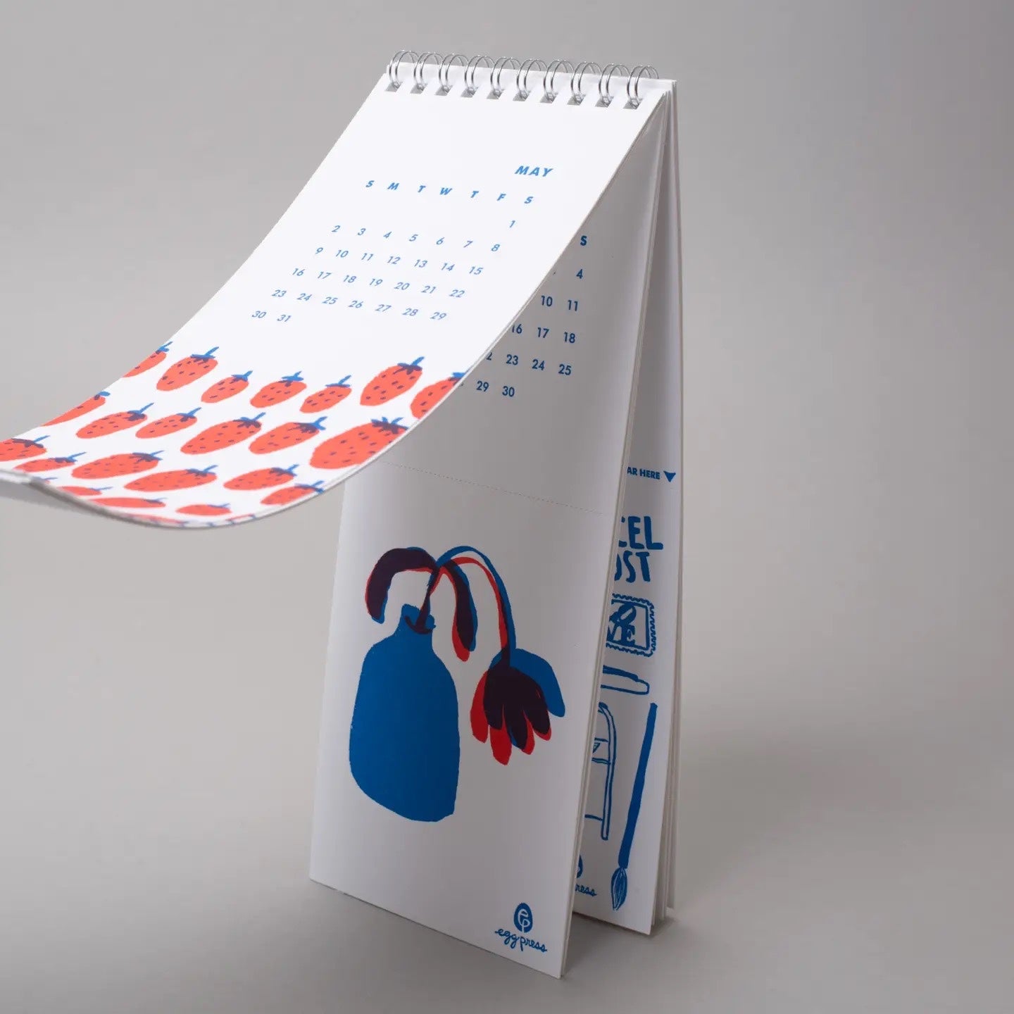 2027 Postcard Calendar - Eggpress, photo 2 of 3