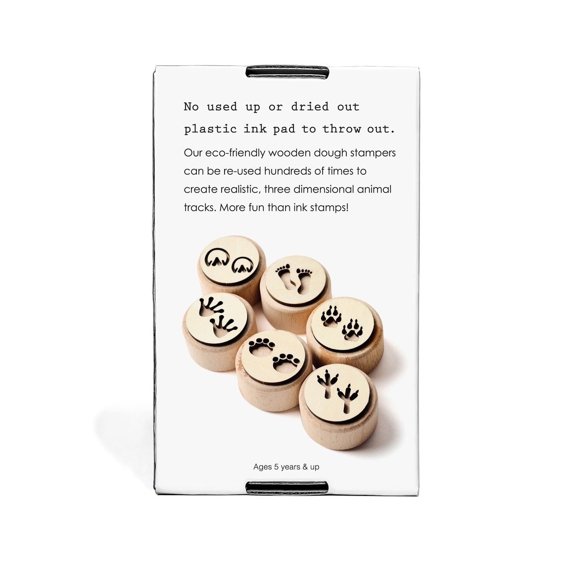 Animal Trackers - Wooden Dough Stampers - Eco-Kids, photo 5 of 5