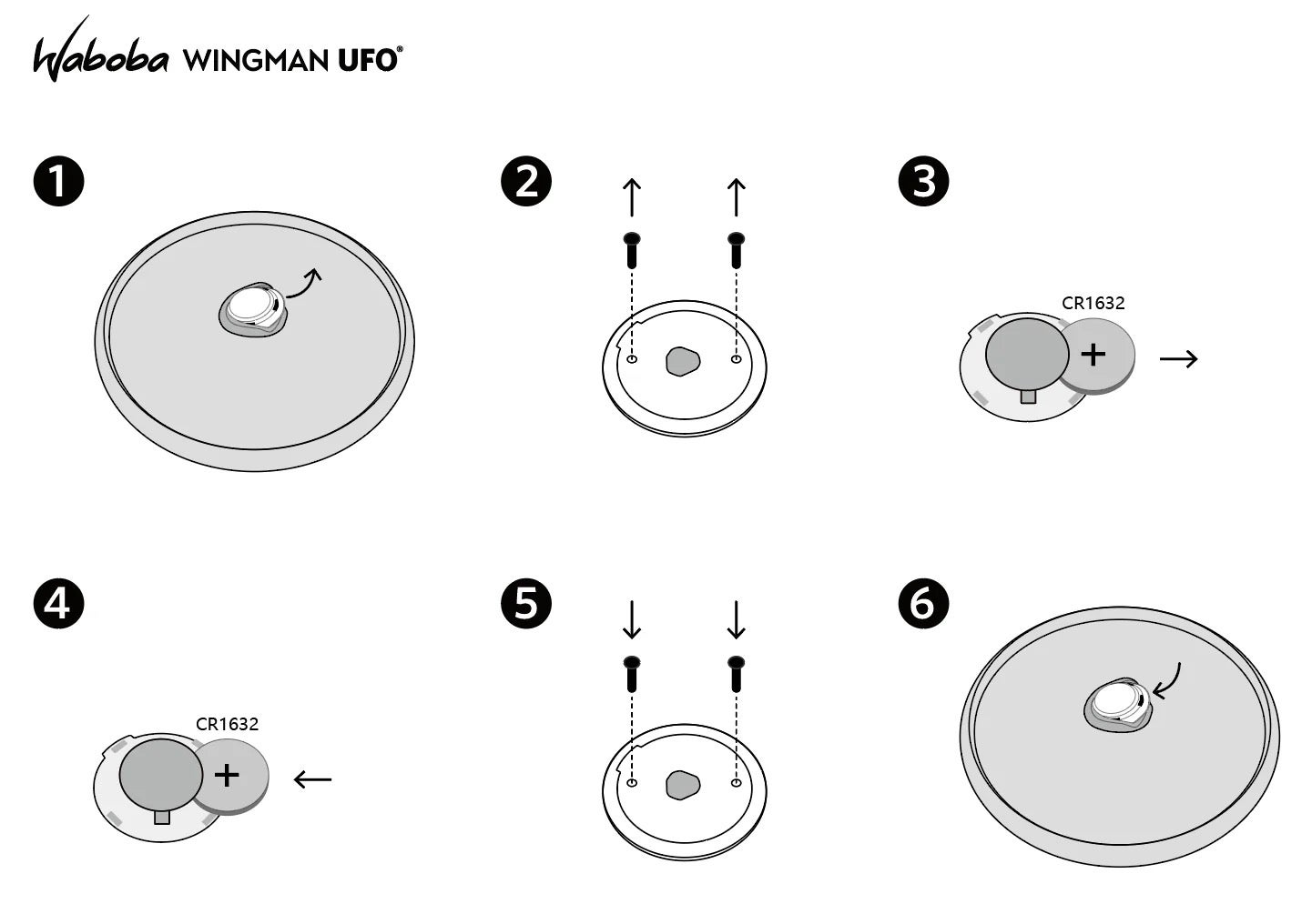 Wingman UFO Throwing Disc - Glow in Dark - Waboba, photo 3 of 7