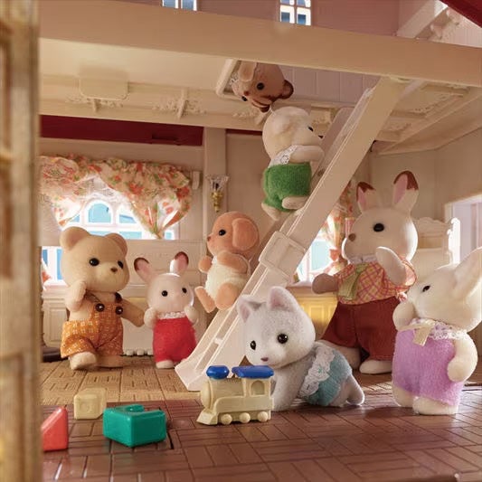 Red Roof Country Home with Secret Attic Playroom - Calico Critters, photo 4 of 5