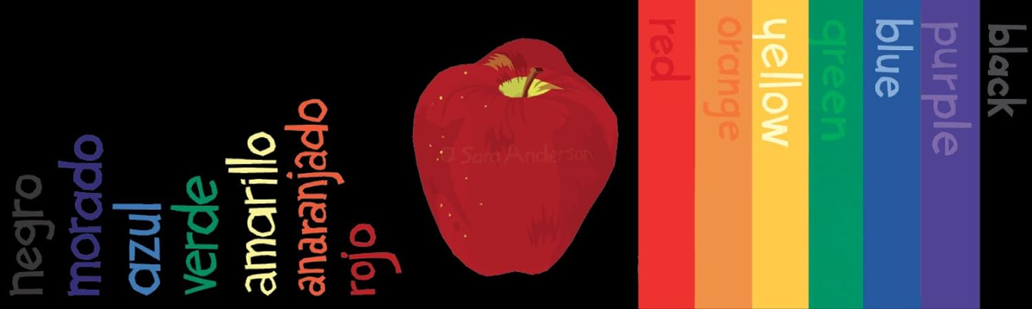 Apples are Red / La manzana es roja - Bilingual Board Book by Sara Anderson, photo 3 of 6