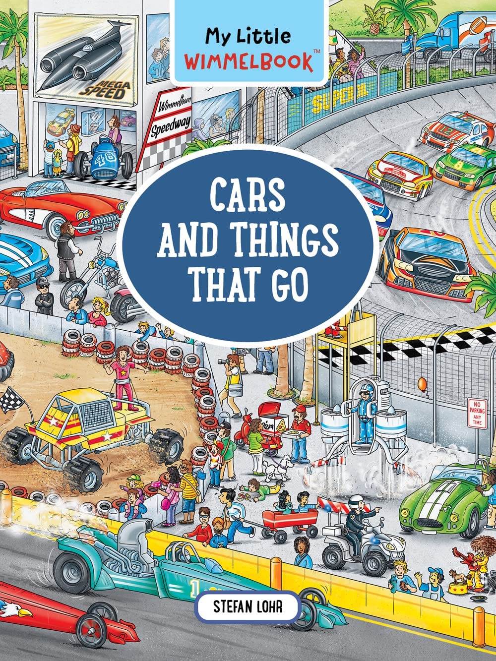 My Little Wimmelbook - Cars and Things That Go: A Look-and-Find Book - Board Book, photo 1 of 7