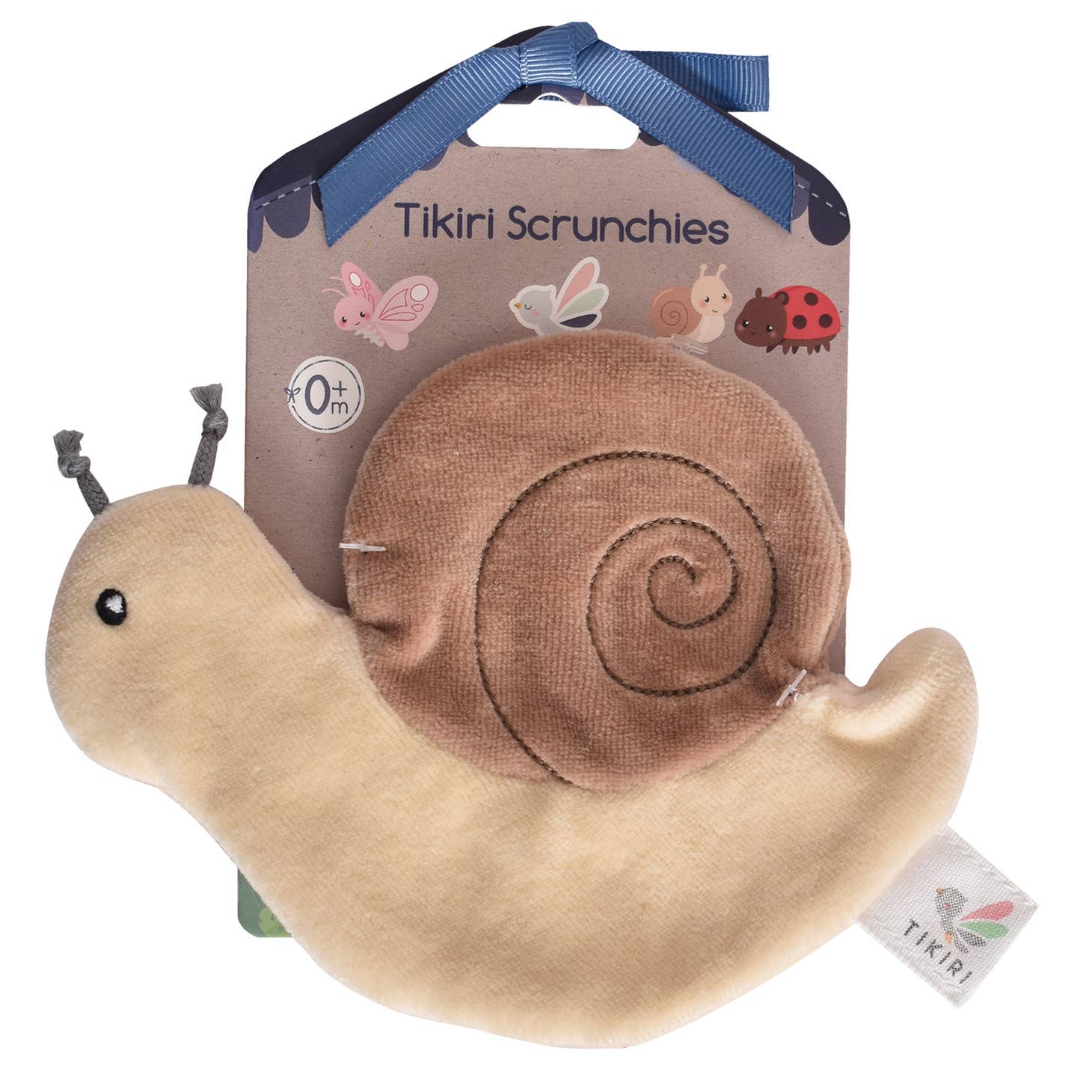 Snail Scrunchies Toy - Tikiri - Fair Trade, photo 2 of 3