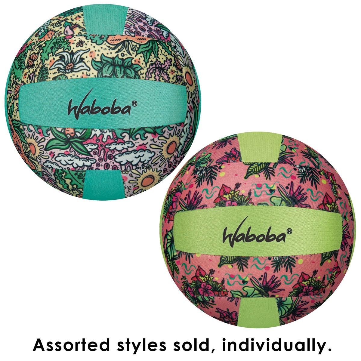 Tropical Beach / Water Volleyballs - Assorted Patterns - Waboba, photo 1 of 5
